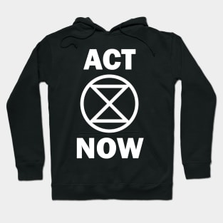 ACT NOW Extinction Rebellion Hoodie